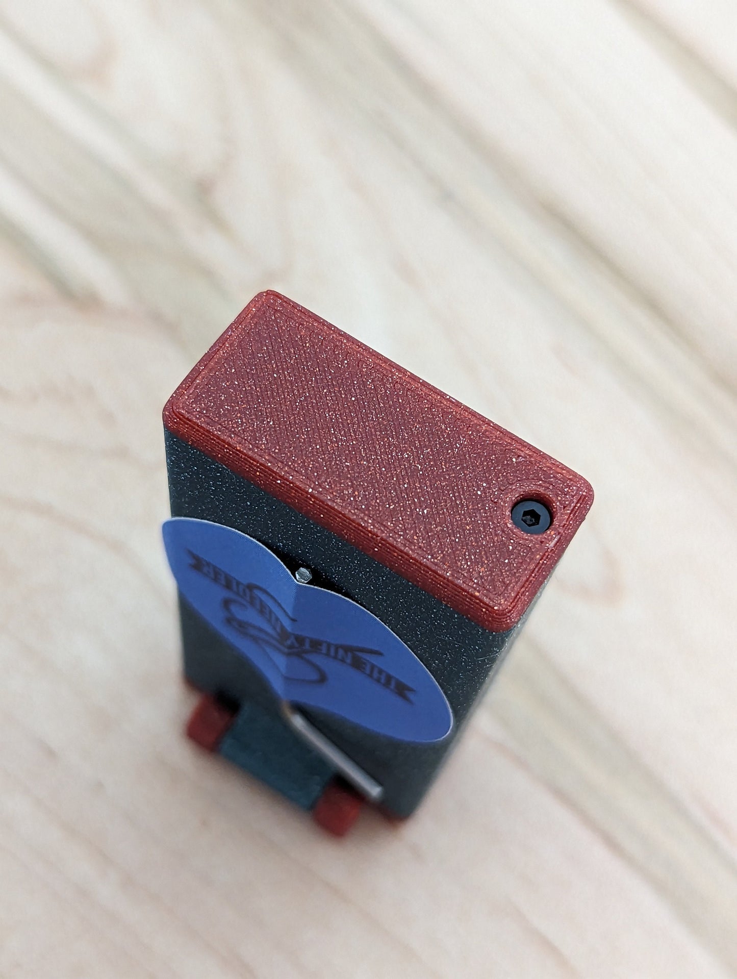 The NEW Nifty Needler  - Magnetic Needle Case  - Atomic Purple