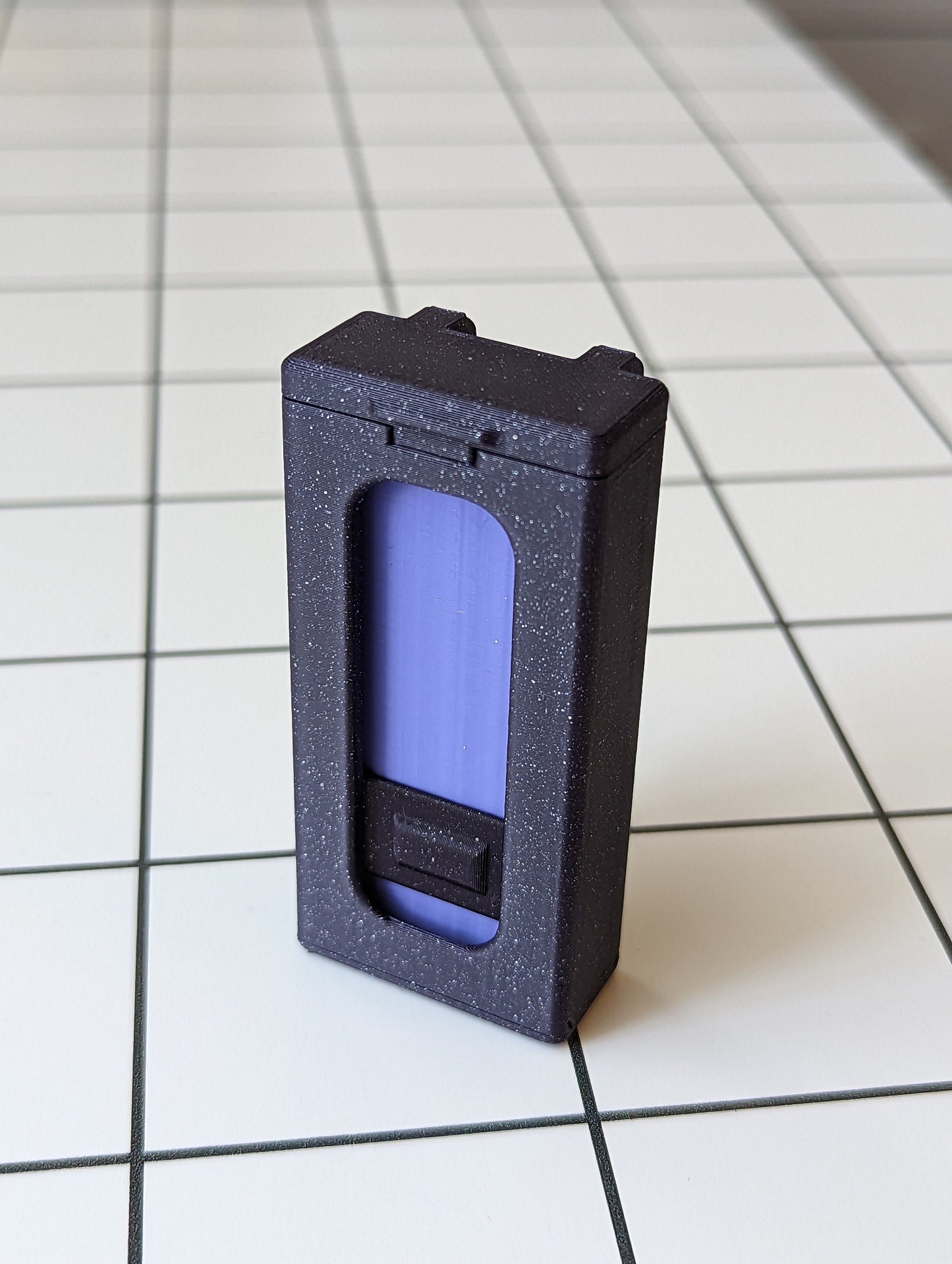 The NEW Nifty Needler  - Magnetic Needle Case  - Atomic Purple