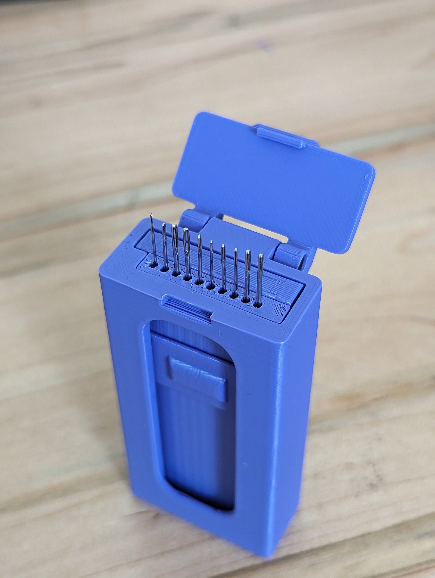 The NEW Nifty Needler  - Magnetic Needle Case  - Atomic Purple